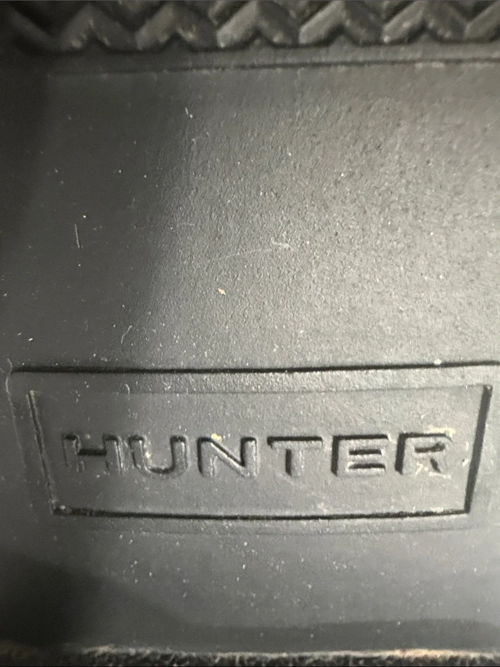Women’s Hunter Black Mid-Calf Rubber Rain Boots with Side Buckle